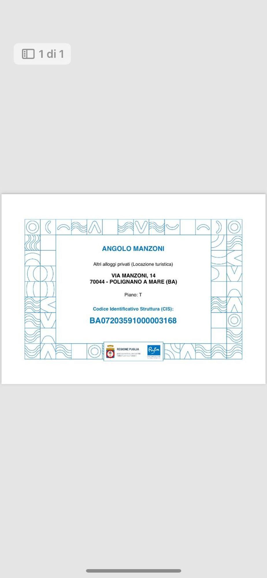 Angolo Manzoni 14 滨海波利尼亚诺 外观 照片